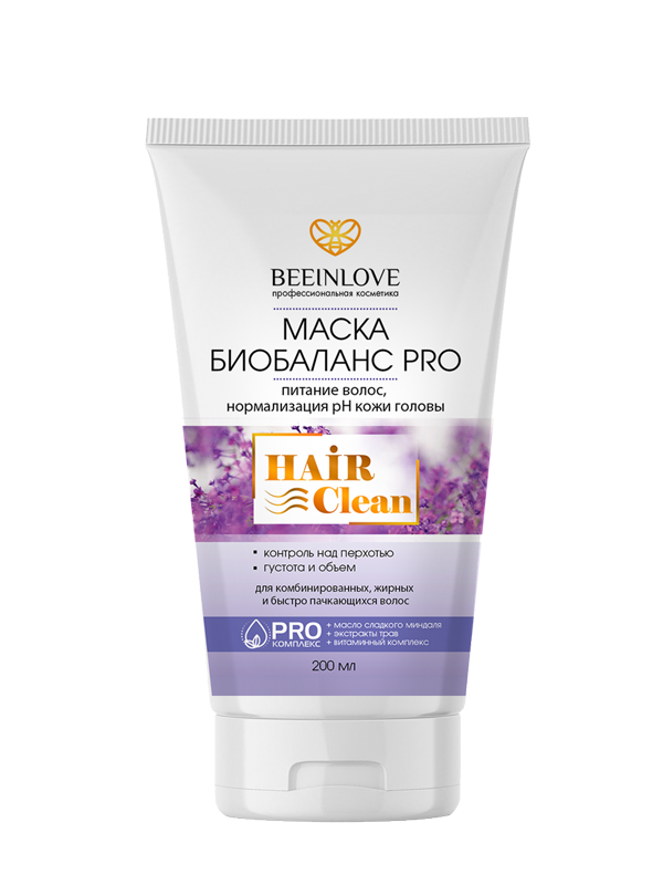 Маска БИОБАЛАНС PRO HAIR clean